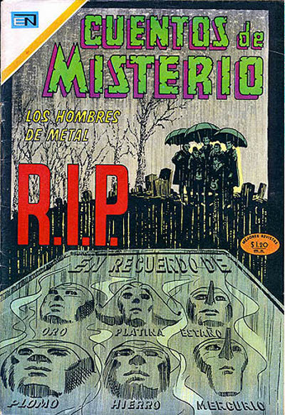 Cover for Cuentos de Misterio (Editorial Novaro, 1960 series) #188