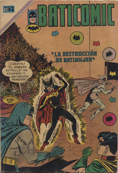 Cover for Baticomic (Editorial Novaro, 1968 series) #35