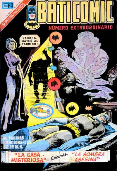 Cover for Baticomic (Editorial Novaro, 1968 series) #57