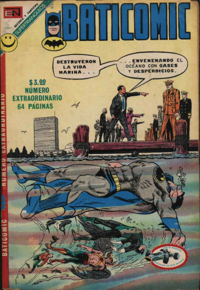 Cover for Baticomic (Editorial Novaro, 1968 series) #59