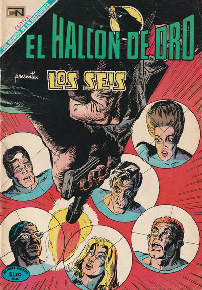 Cover for El Halcón de Oro (Editorial Novaro, 1958 series) #139