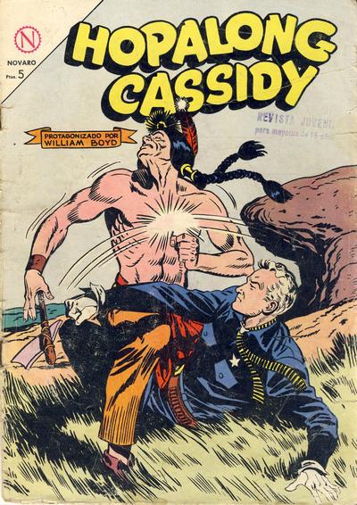 Cover for Hopalong Cassidy (Editorial Novaro, 1952 series) #113