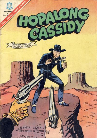 Cover for Hopalong Cassidy (Editorial Novaro, 1952 series) #142