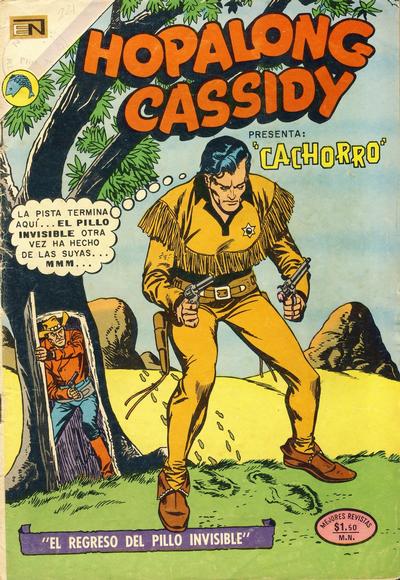 Cover for Hopalong Cassidy (Editorial Novaro, 1952 series) #221