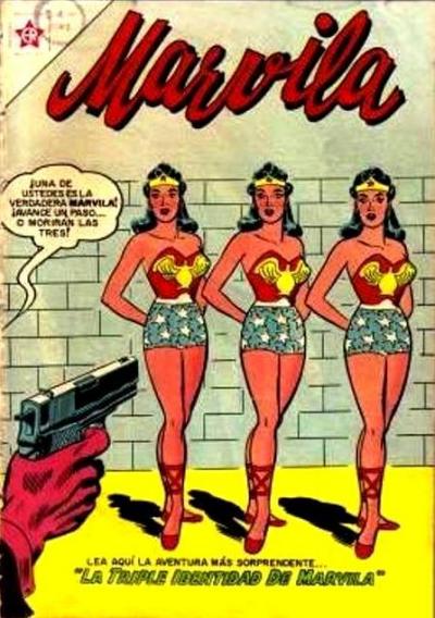 Cover for Marvila, la Mujer Maravilla (Editorial Novaro, 1955 series) #4