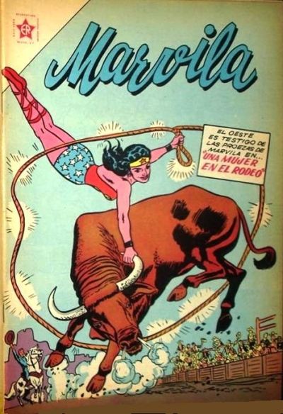 Cover for Marvila, la Mujer Maravilla (Editorial Novaro, 1955 series) #12
