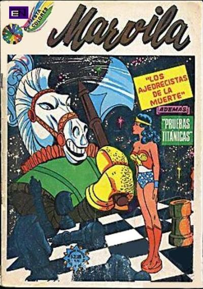 Cover for Marvila, la Mujer Maravilla (Editorial Novaro, 1955 series) #214