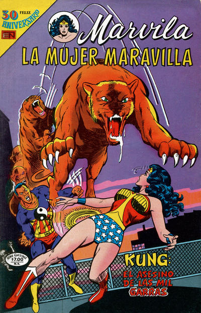 Cover for Marvila, la Mujer Maravilla (Editorial Novaro, 1955 series) #239