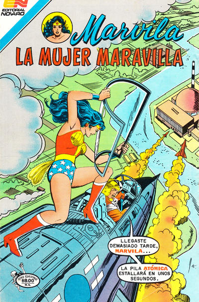 Cover for Marvila, la Mujer Maravilla (Editorial Novaro, 1955 series) #259