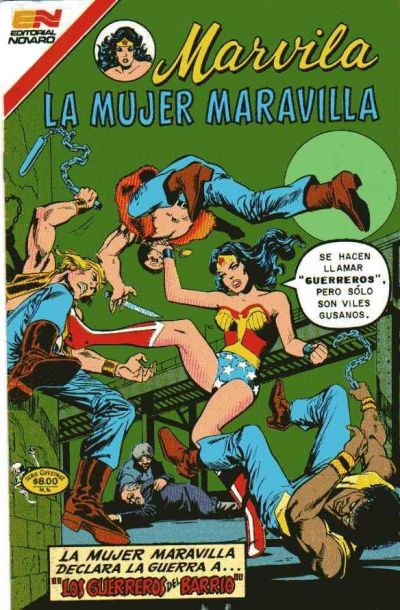 Cover for Marvila, la Mujer Maravilla (Editorial Novaro, 1955 series) #263