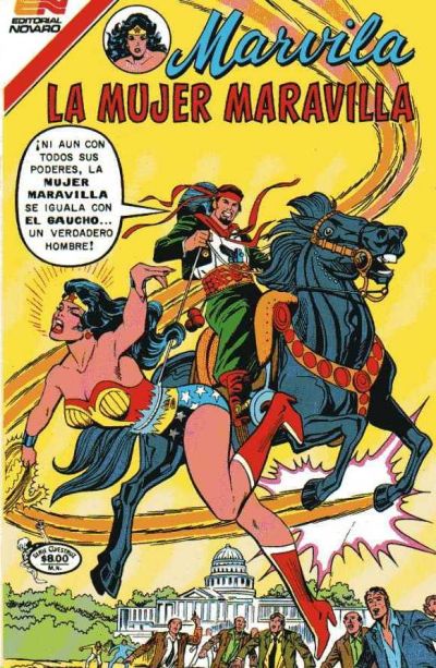 Cover for Marvila, la Mujer Maravilla (Editorial Novaro, 1955 series) #264