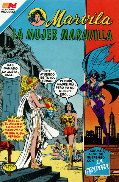 Cover for Marvila, la Mujer Maravilla (Editorial Novaro, 1955 series) #272