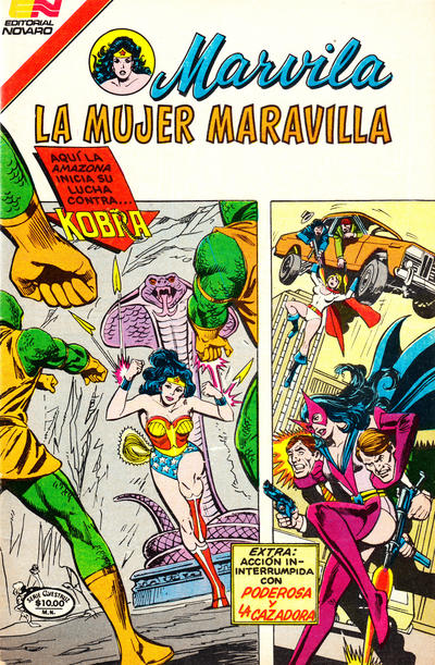 Cover for Marvila, la Mujer Maravilla (Editorial Novaro, 1955 series) #277