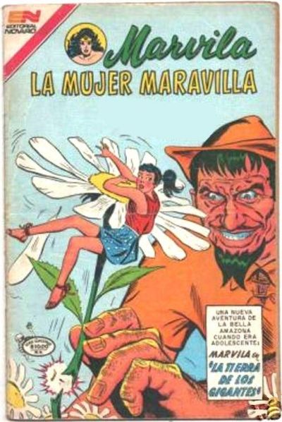 Cover for Marvila, la Mujer Maravilla (Editorial Novaro, 1955 series) #292