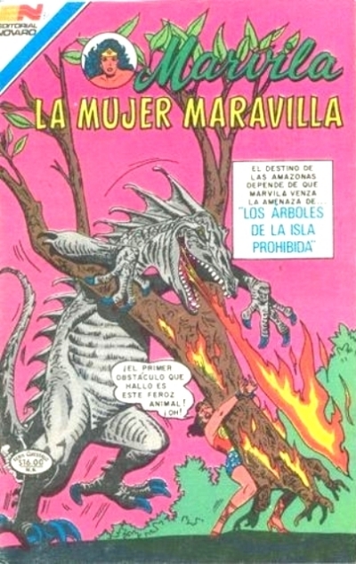 Cover for Marvila, la Mujer Maravilla (Editorial Novaro, 1955 series) #311