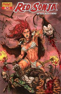 Cover for Red Sonja (Dynamite Entertainment, 2005 series) #32 [Adriano Batista Cover]