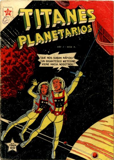 Cover for Titanes Planetarios (Editorial Novaro, 1953 series) #9