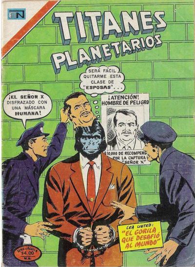 Cover for Titanes Planetarios (Editorial Novaro, 1953 series) #399