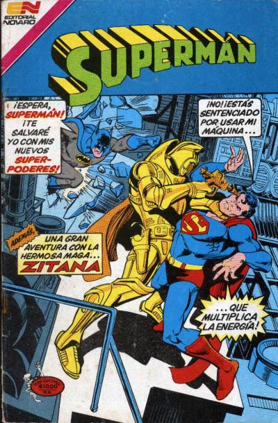 Cover for Supermán - Serie Avestruz (Editorial Novaro, 1975 series) #107