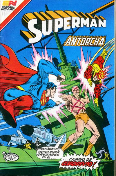 Cover for Supermán - Serie Avestruz (Editorial Novaro, 1975 series) #116