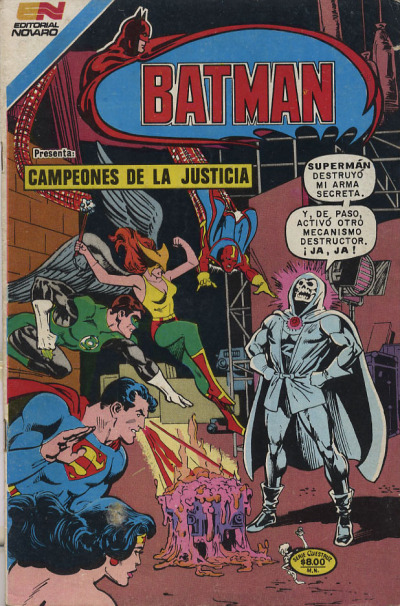 Cover for Batman - Serie Avestruz (Editorial Novaro, 1981 series) #9