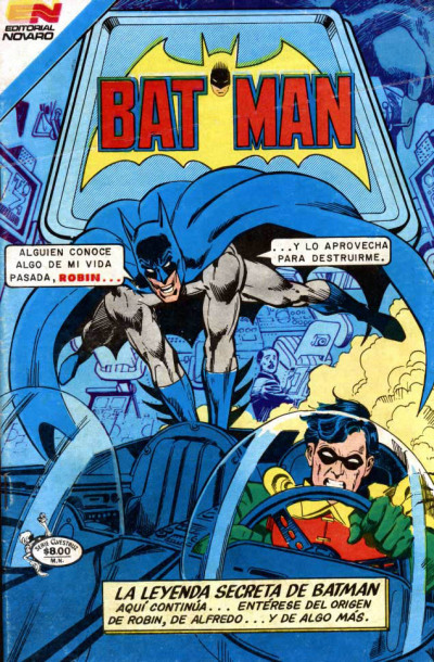 Cover for Batman - Serie Avestruz (Editorial Novaro, 1981 series) #12