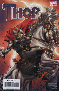 Cover Thumbnail for Thor (Marvel, 2007 series) #8 [Olivier Coipel variant cover]