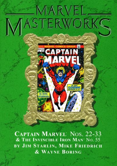 Cover for Marvel Masterworks: Captain Marvel (Marvel, 2005 series) #3 (95) [Limited Variant Edition]