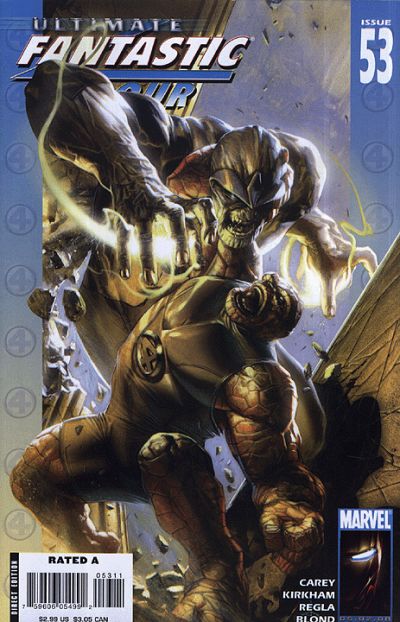 Cover for Ultimate Fantastic Four (Marvel, 2004 series) #53