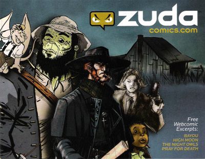 Cover for zudacomics.com (DC, 2008 series) 