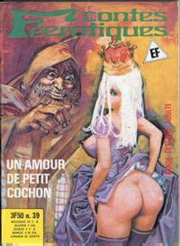 Cover Thumbnail for Contes Feerotiques (Elvifrance, 1975 series) #39