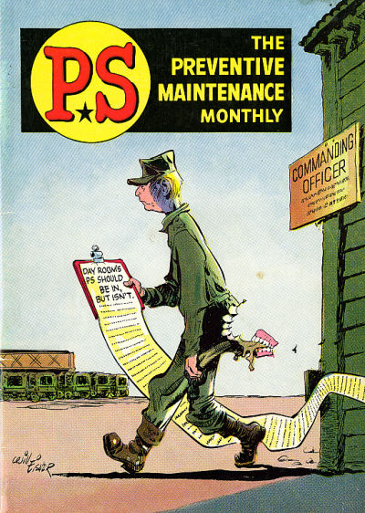 Cover for P.S. Magazine: The Preventive Maintenance Monthly (Department of the Army, 1951 series) #15