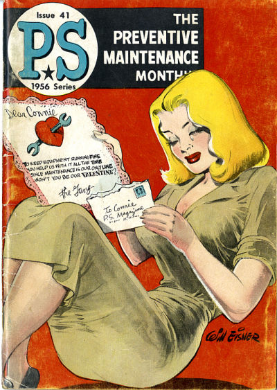 Cover for P.S. Magazine: The Preventive Maintenance Monthly (Department of the Army, 1951 series) #41