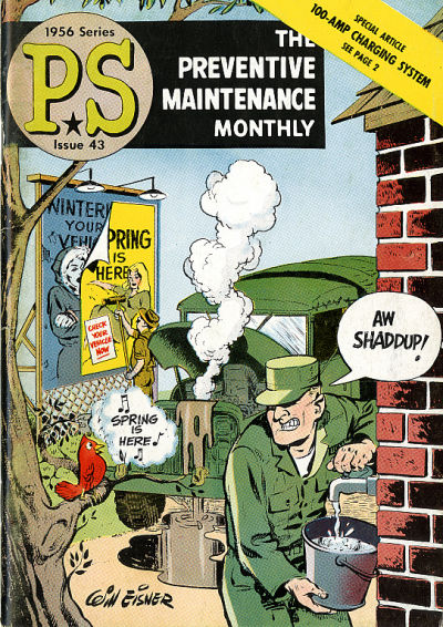 Cover for P.S. Magazine: The Preventive Maintenance Monthly (Department of the Army, 1951 series) #43