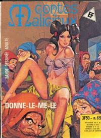 Cover Thumbnail for Contes Malicieux (Elvifrance, 1974 series) #65
