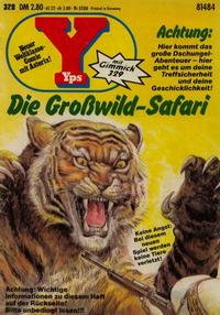 Cover Thumbnail for Yps (Gruner + Jahr, 1975 series) #329
