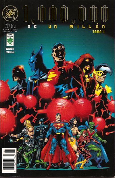 Cover for DC Comics Un Millón (Grupo Editorial Vid, 2000 series) #1