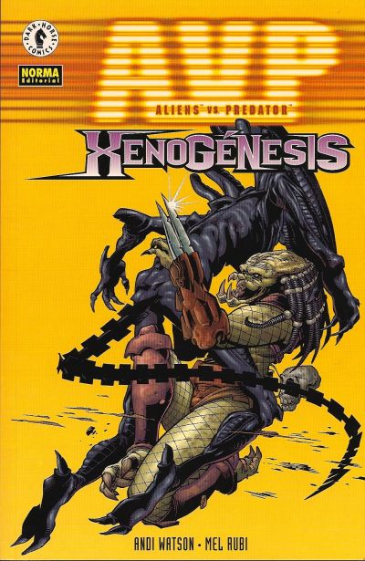 Cover for Aliens Versus Predator: Xenogénesis (NORMA Editorial, 2000 series) #[nn]