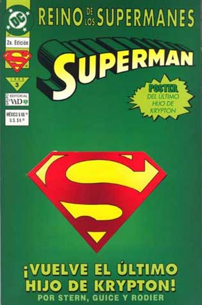 Cover for Superman: Reino De Los Supermanes (Grupo Editorial Vid, 1993 series) #3