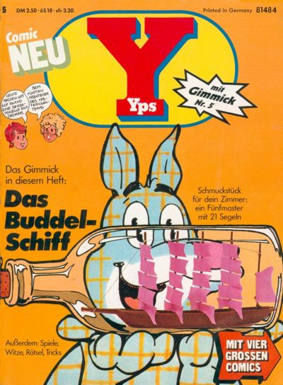 Cover for Yps (Gruner + Jahr, 1975 series) #5