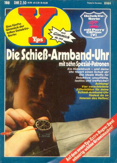 Cover for Yps (Gruner + Jahr, 1975 series) #190