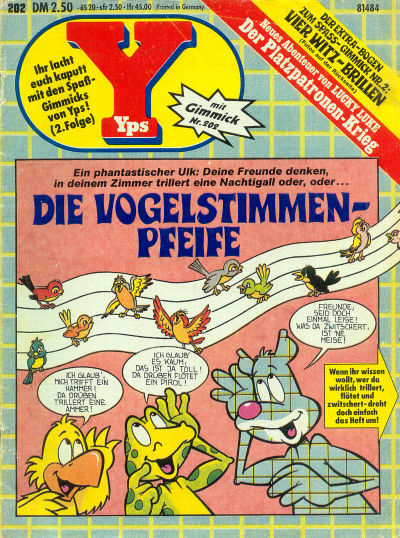 Cover for Yps (Gruner + Jahr, 1975 series) #202
