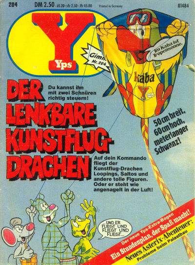Cover for Yps (Gruner + Jahr, 1975 series) #204