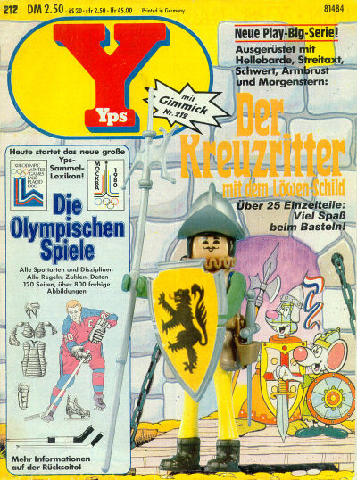 Cover for Yps (Gruner + Jahr, 1975 series) #212