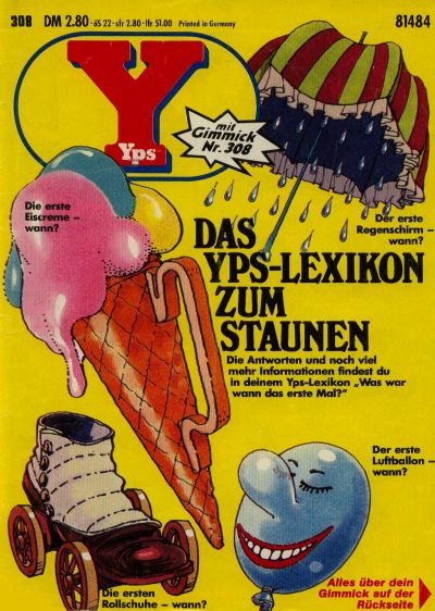 Cover for Yps (Gruner + Jahr, 1975 series) #308