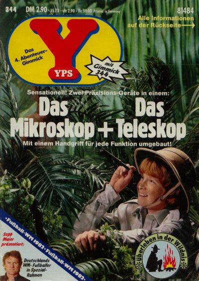 Cover for Yps (Gruner + Jahr, 1975 series) #344