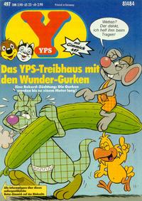 Cover Thumbnail for Yps (Gruner + Jahr, 1975 series) #497