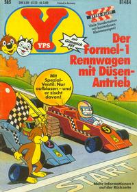 Cover Thumbnail for Yps (Gruner + Jahr, 1975 series) #585