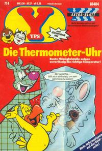 Cover Thumbnail for Yps (Gruner + Jahr, 1975 series) #714