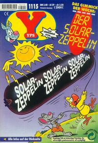 Cover Thumbnail for Yps (Gruner + Jahr, 1975 series) #1115